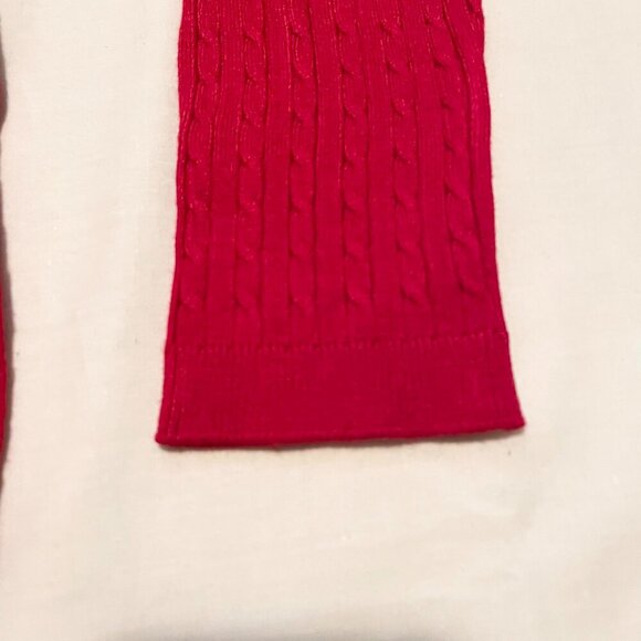 Tommy Hilfiger Womens Knit Sweater Size Small Red - Picture 15 of 16
